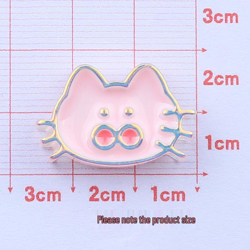 Cartoon Series Electroplated Handmade Resin Charms for Crocs and DIY Crafts.