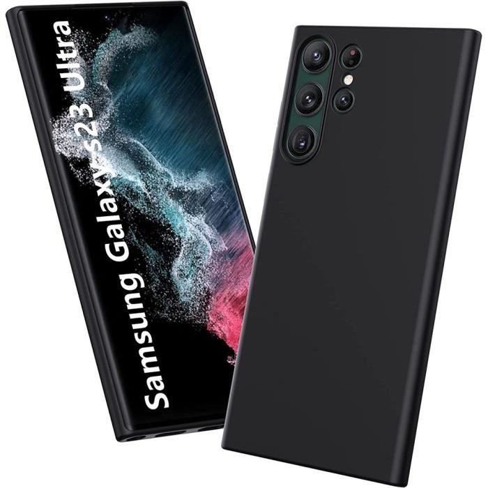 Coque de protection - Samsung - S23 Ultra - Silicone - Ultra Slim - Antichoc Noir