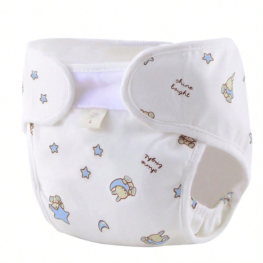 Reusable Breathable Diaper Covers for Boys and Girls, Featuring Leak-proof Barriers and Random Patterns, Suitable for Baby Bath Family Decor Gifts.