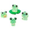 12 Cute Frog Resin Luminous Tree Elf Movie Character Garden Landscape Collection Gift Miniatures, Figurines, Decor, Bonsai, Ornaments,