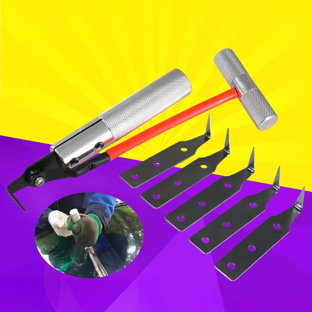 For Car Glass Rubber Strip Cutting Tool Accessory Car Windshield Removal Tool Blade Replacement Puller Blade