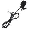 External 3.5Mm Mini Wired Clip-On Lapel Lavalier Microphone