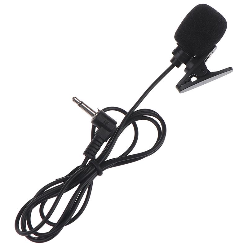 External 3.5Mm Mini Wired Clip-On Lapel Lavalier Microphone