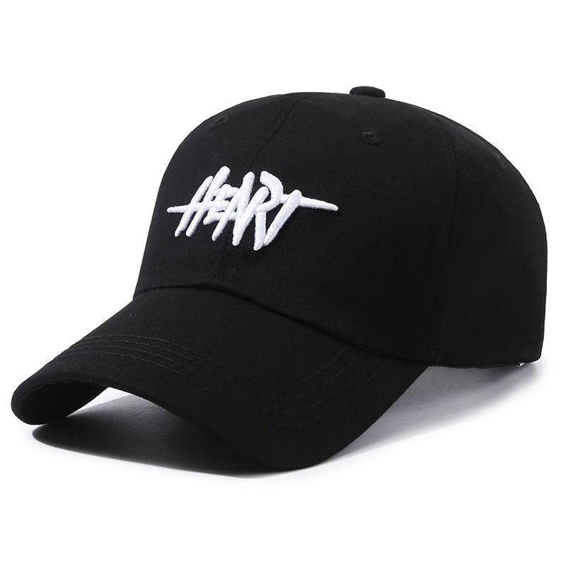 

Adjustable Lightweight Embroidery Baseball Cap Solid Color Vintage Sun Hat for Women Men Dad Adjustable чорний