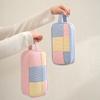 Minimalist Corduroy Makeup Handbag Large Capacity Travel Cosmetics Storage Bag Makeup Bag For Women