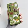 For OPPO Reno 12 Pro Case Cute Bear Cartoon Frog Back Cover Matte Silicone Soft Phone Case For OPPO Reno 12 Reno12 Pro 5G Fundas