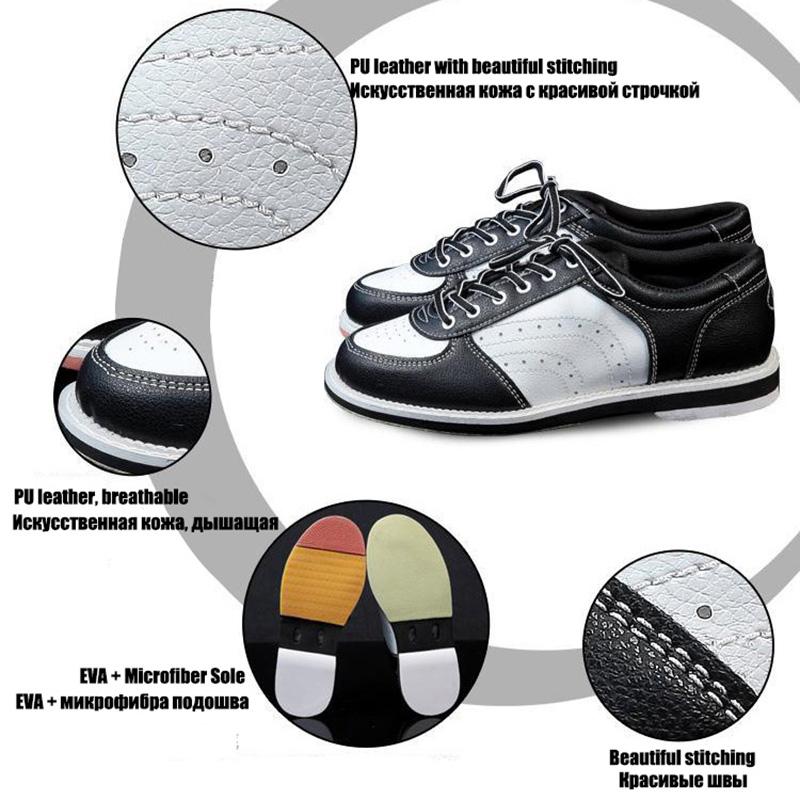2025 Unisex Profession House Bowling Shoes Breathable Comfortable Anti Slip Broken Leak Picking Suitable Bowling Alley