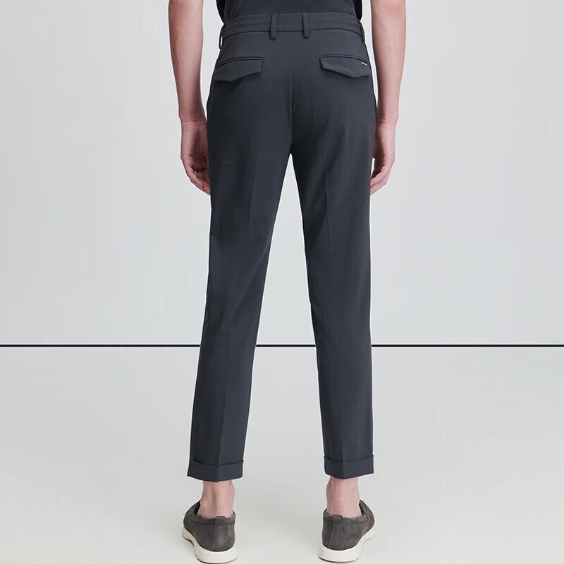 Baoxiniao Men's Cropped Tapered Casual Pants
