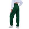 Women's Fashion Sport Solid Color Pocket Casual Sweatpants Pants