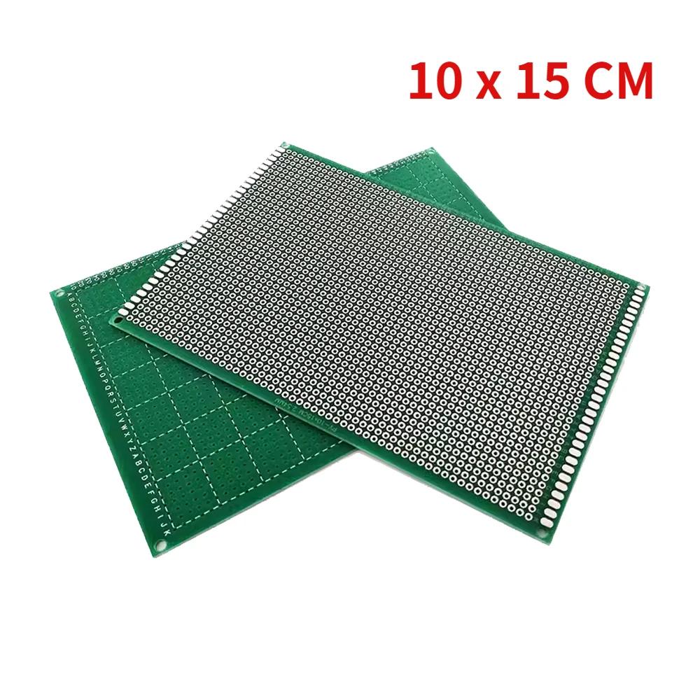 1 PC Universal Single-Sided PCB Board 7x9cm 15*20CM 10*22CM 20*30CM PCB Experiment Breadboard Green Prototype Circuit Boards