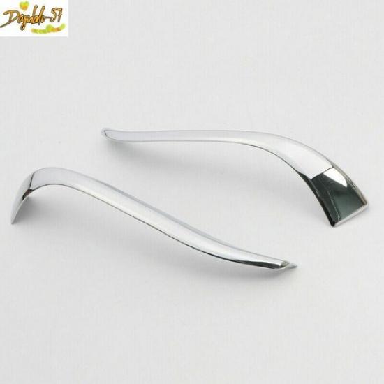 Chrome Door Mirror Stripes Upper Cover Trim 2pcs For Toyota 4Runner 2014 - 2024
