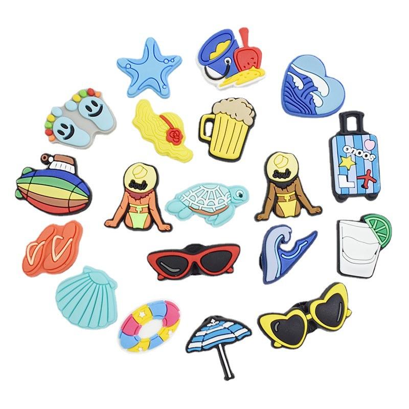 💰Mayitr Beach Shoes Charms Rubber Shoes Buckle Decoration for Croc  Bracelet Wristband ostke odavalt – parim hind ja tasuta kohaletoimetamine |  ⭐Joomi veebipood