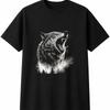 Wolf Sunbeams Wildlife Mens Womens T-Shirt Nature Unisex Novelty Gift Tee Funny