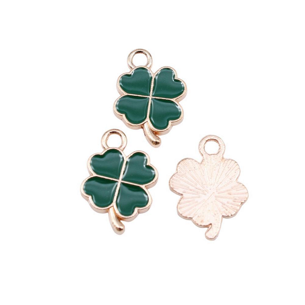 Enamel Charms Multi Color Flower Pendants For Floral Themed Jewelry