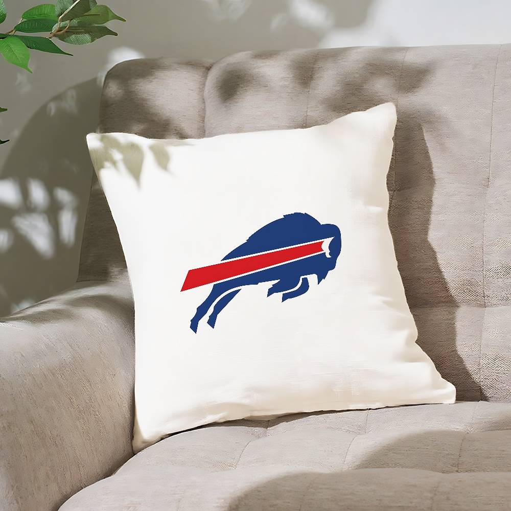B-BuffaloS Bills-S Cool Pillow Case Throw Pillow Cover Nordic Vintage Style Cushion Covers Home Living Room Sofa Couch Seat