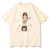 Yoshitomo Nara Guitar Gurl Print Tshirt Men Women Fashion Cartoon Oversized Short Sleeve Tshirt Unisex Casual Vintage T Shirts
