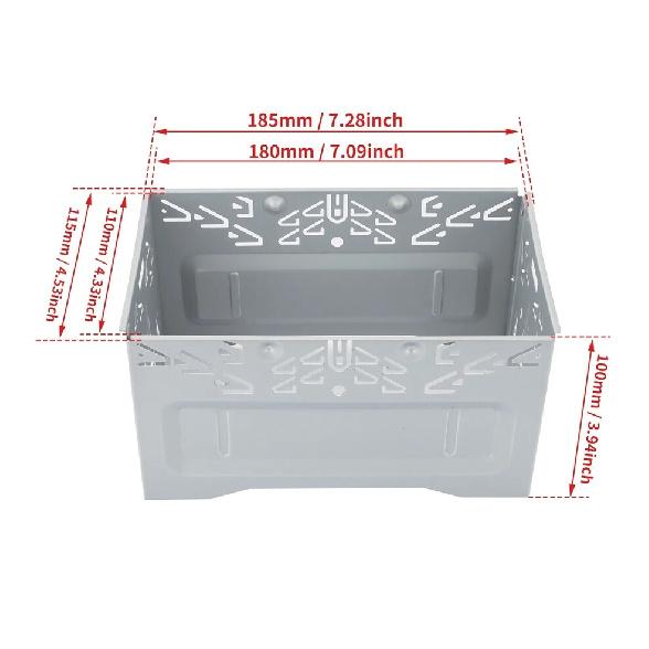 Double 2 Din Car Stereo Radio DVD Player Dash tallation Frame Mounting Kit