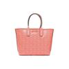 Mk Logo Print Open Tote Bag Women Tote Bags Pink 35H1T2JT1C-GRAPEFRUIT