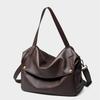 Large Capacity Shoulder Bag Genuine Leather Women's Work Tote Bag Handbag