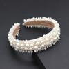 Baroque Bridal Hair Hoop Large Women Hairbands Headwear Pearl Headbands  Women