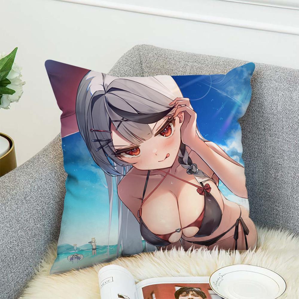 Sexy Sakamata Chloe Pillow Case For Car Sofa Decorative Home Double-sided Print Plush Square Throw Pillow Cushion Cover
