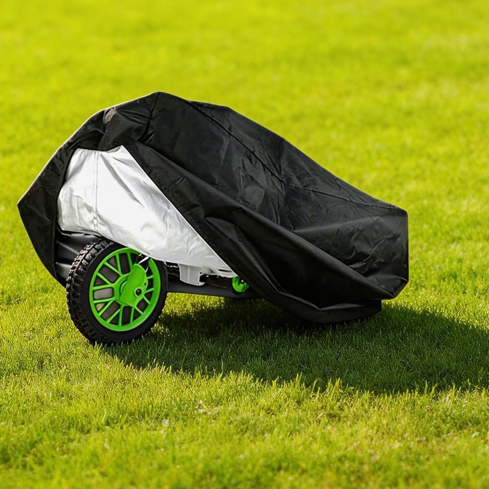 Weatherproof Child Bike Cover Black Waterproof Oxford Fabric Tear-resistant Adjustable Bottom Rope Prevents Dust And Debris