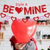 Happy Valentines Day Banner Paper Heart Garland Hanging Streamer for Party Decoration Bridal