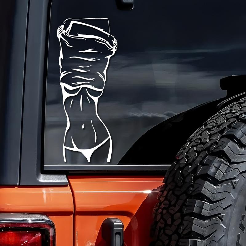 Sexy Lady Posing Decals & Bumper Creative&funny Stickers for Cartoon Fans&lover,high Quality for Car Trucks Motorcycles & Laptop