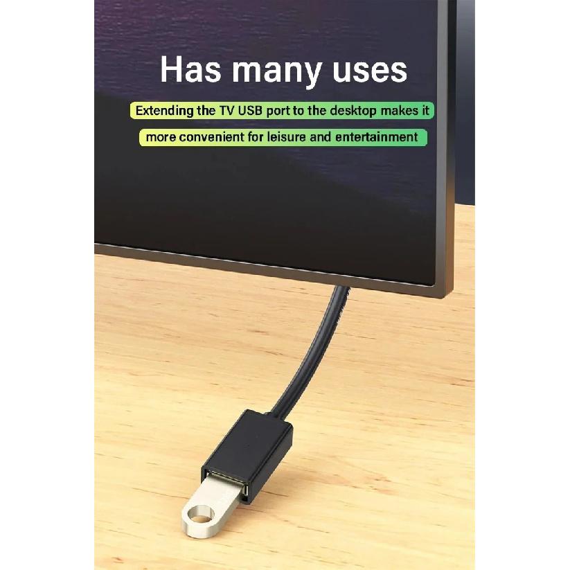 5Gbps USB 3.0 Extension Cable Extender Cord for TV BOX Smart TV Laptop PC Fast Speed USB Cable Extension 0.5m/1m/1.5m/2m/3m/5m