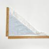 Spring Summer Floral Head Scarf with Decorative Lace Edge for Women Daily Wear Breathable Versatile Fashion Accessory