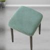 2 Piece Square Bar Stool Cover, Highly Elastic Square Stool Cover, Wrinkle Resistant Dustproof Stool Seat Cover, Washable Stool Cover 10-12.6in