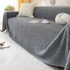 Sherpa Sofa Towel Fuzzy Comfy and Cozy Throw Blankets for Couch Sofa Four Seasons Solid Color Slipcover Multipurpose Blanket
