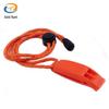 Dual-Frequency Arc Sound Rescue Whistle for Outdoor Survival and Sports