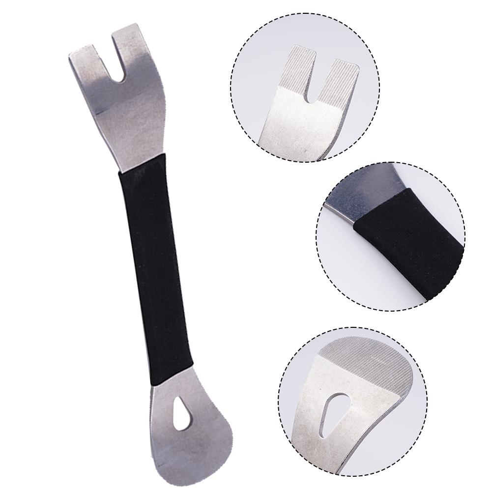Stainless Steel Trim Removal Tool For Interior Door Panel Audio Terminal Fastener Removal Two-end Trim Removal D2L7