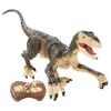 Pilot Zdalnego Sterowania Duży Dinozaur 2.4G Bezprzewodowy Akumulatorowy Symulacja RC Welociraptor ze Światłami dla