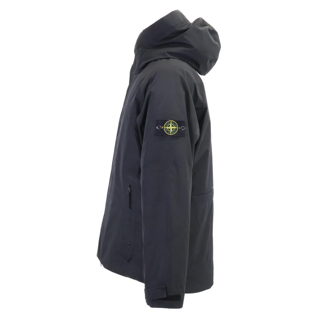 STONE ISLAND [Domestic Regular/22AW] 771541926 GORE-TEX Recycled Polyester Hooded Down Jacket M blackUsed