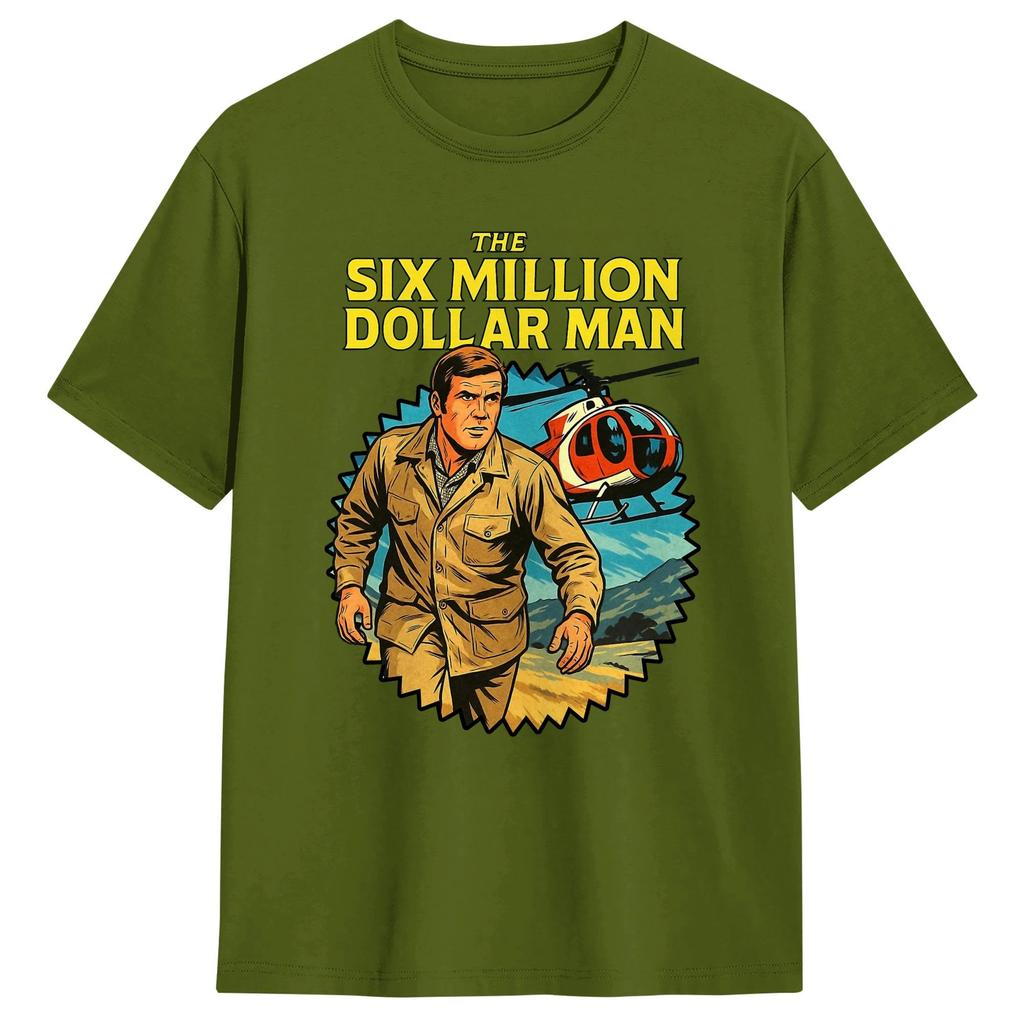 LEE MAJORS TShirts for Unisex Cool Pure Cotton Tee Shirt Round Collar Short Sleeve T Shirt Big Size Clothes