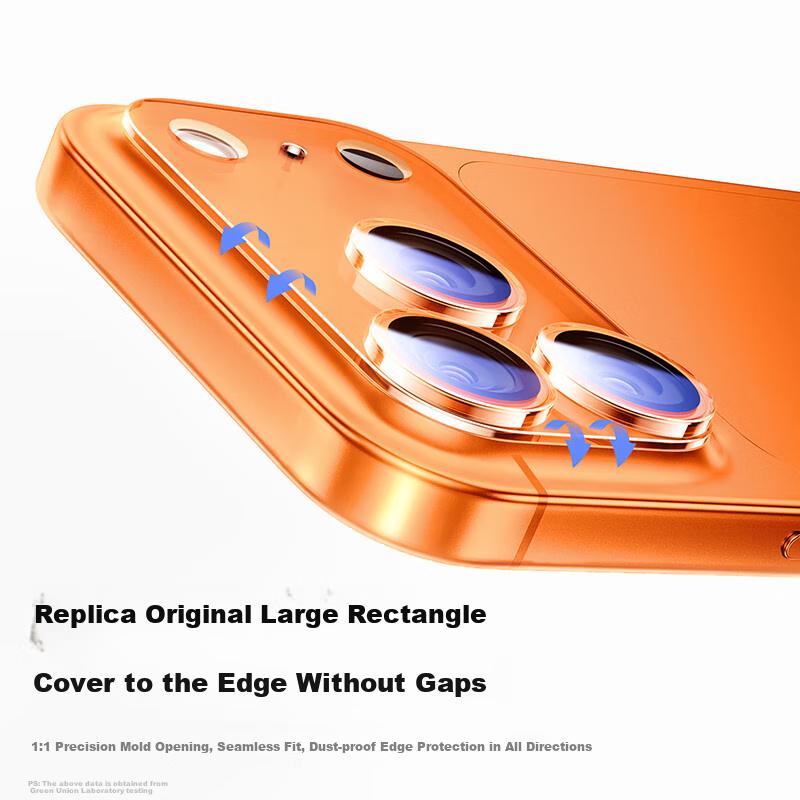 Full Coverage Lens Film for Apple 17 Pro Max, iPhone 17 Pro Max ReCamera Lens Protector, High Definition Full Coverage Anti-Scratch and Anti-WeMobile