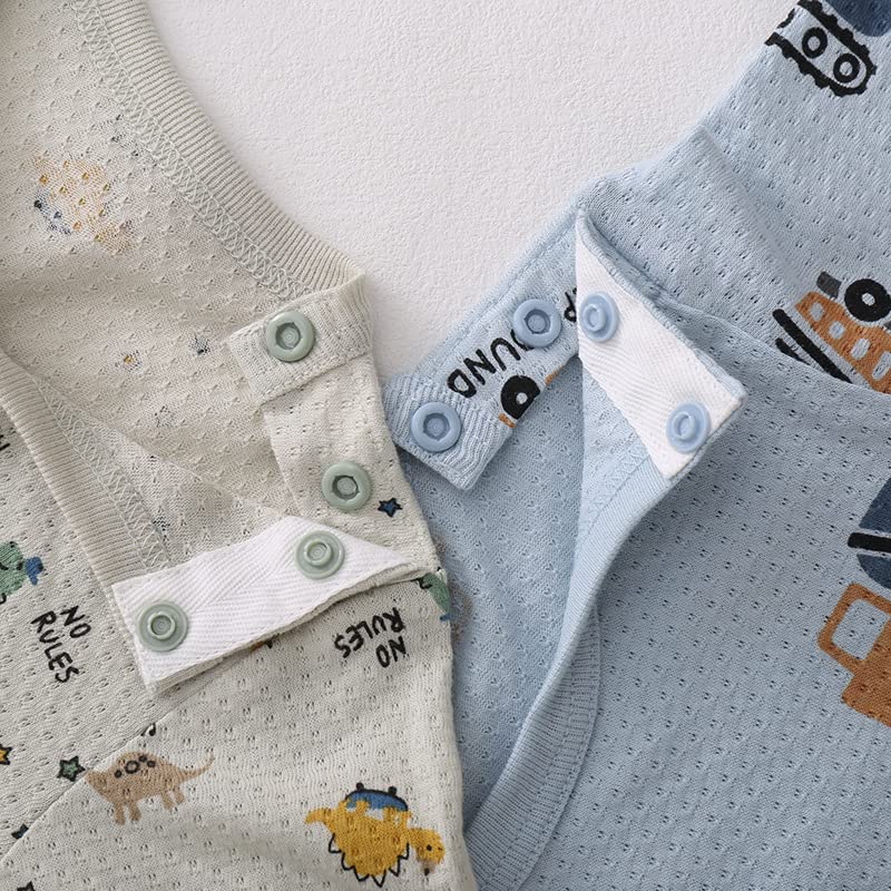 Baby Clothes Bodysuit for Camisole Mesh Set of Cotton Romper Car 90CM [Baby Koi] Boys, Pattern, Two, Underwear, All-year Material, Coveralls, Pattern,