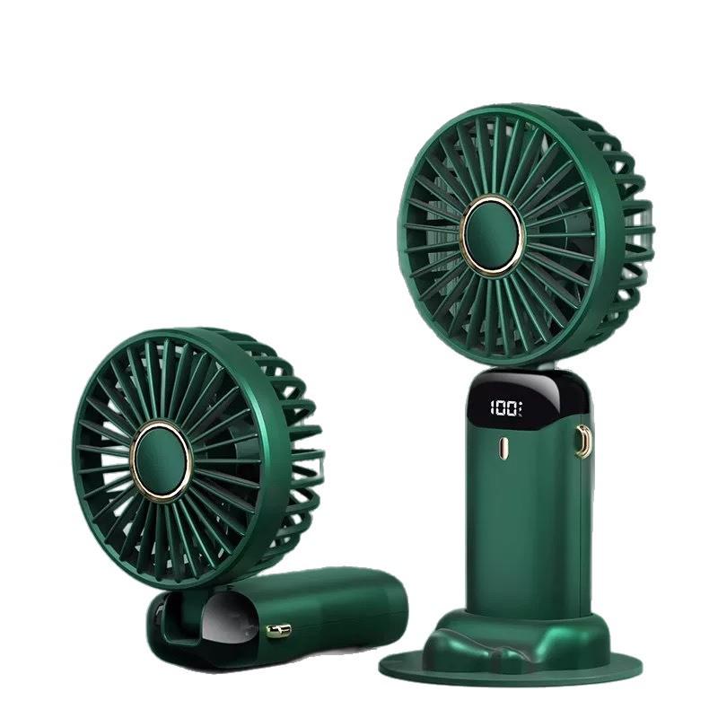 Southeast Asia Model: Customizable USB Rechargeable Handheld Fan, Silent, Portable, 15 Options Available