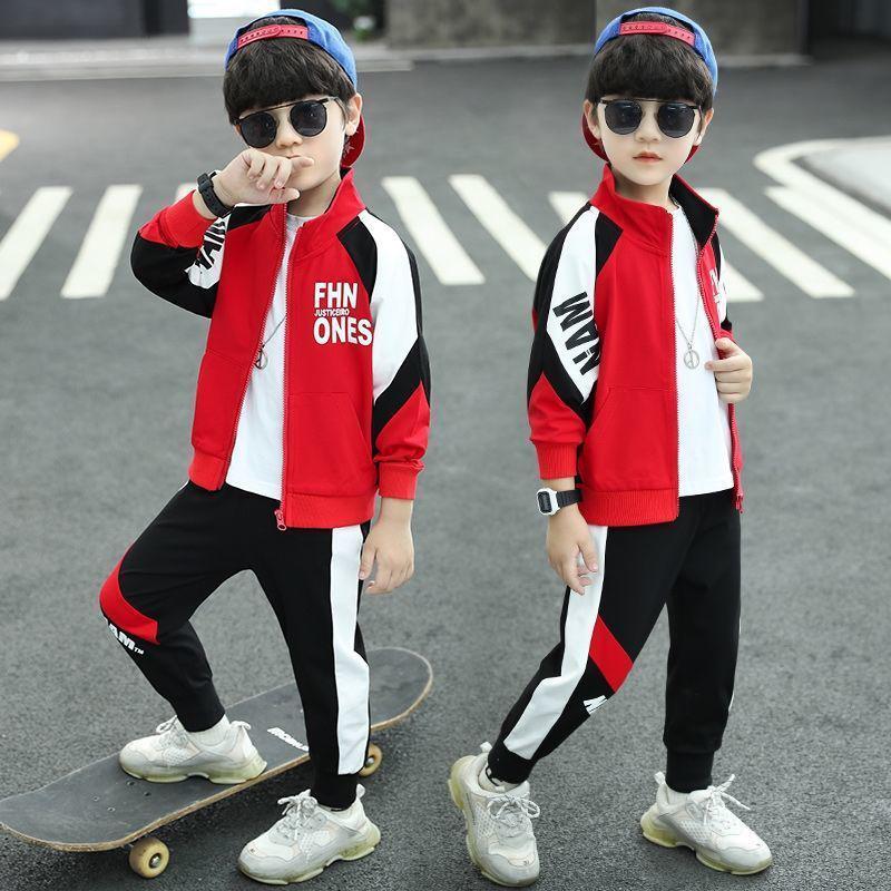 Boys Spring Autumn Arrival Fashionable Baby Set Cool Kids Little