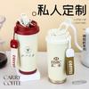 Girls Cup Large Capacity Portable Coffee Cup 316 Stainless Steel Thermos Cup Thermal Insulation Accompanying Water Cup