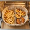 Flexible Silicone Air Fryer Liner Food Grade Circular Oven Basket Mat  Air Fryer Accessories