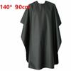 Hairdressing Home Unisex Cape Gown Adults Hair Cutting Cover Barber Apron Black