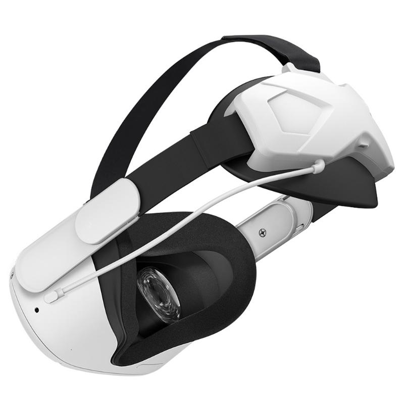 Bequemes VR-Headset-Ersatz für den Kopfgurt für 2-PC-Virtual-Reality beim VR-Gaming Entdecken Sie Neue Welten