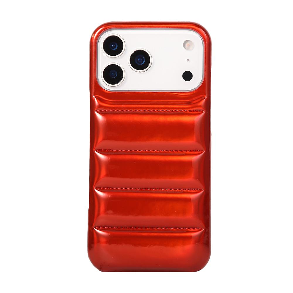 

Glossy Laser Skin Down Jacket Aurora Phone Case for IPhone 17 16 14 11 12 13 15 Pro Max 16 Plus Shockproof Soft Cover iPhone 14 Pro