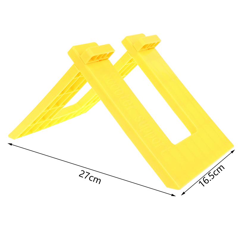 1 pezzo Per Bici per Bambini da 10 12 Pollici Staffa in Plastica Cavalletto di Parcheggio Staffa Portabici Portapacchi Accessori per Ciclismo