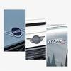 3D Metal Car Rear Badge for Mini Cooper F55 F56 F54 Countryman Clubman JCW R56 R60 F60 Front Emblem Sticker Accessories