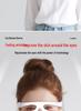 Portable Wireless Eye Massager with Hot Compress & Red Light Therapy for Dark Circles