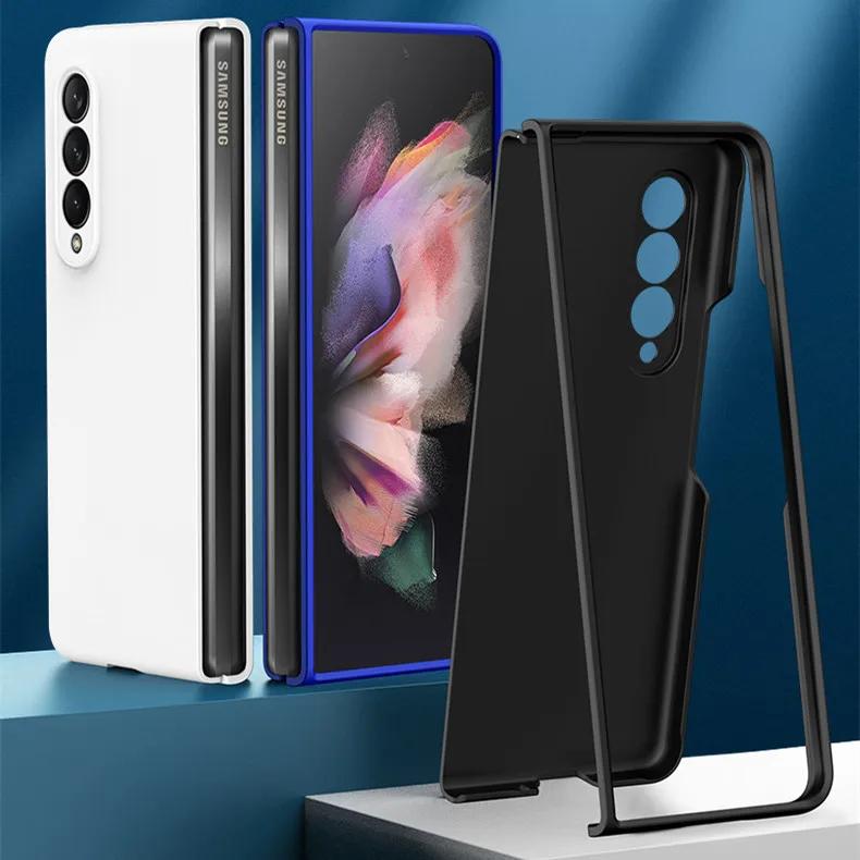 Plain PC Protection Cover Case for Samsung Galaxy Z Fold7 Fold4 fold6 Fold 7 6 4 5 5G fold5 Fold3 fold2 Fold 3 2 Phone Bag Coque